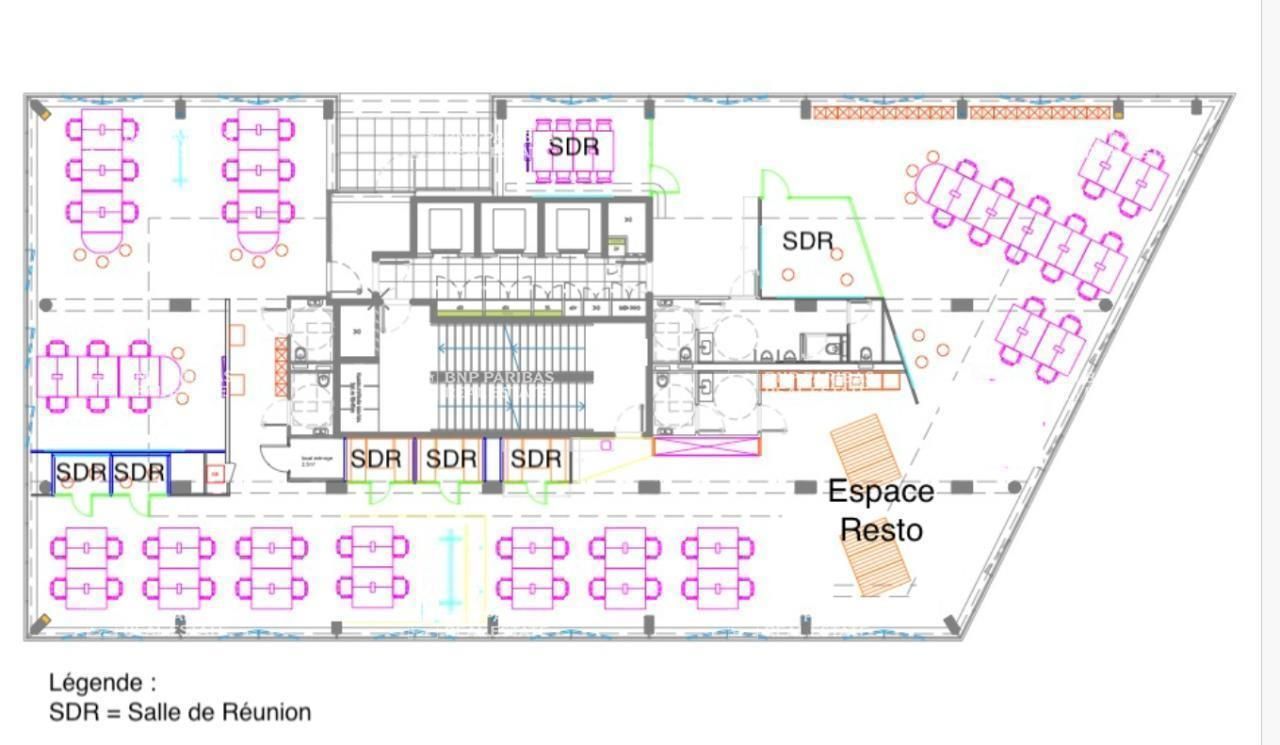 Location Bureaux 600.9 m² non divisibles 44000 Nantes