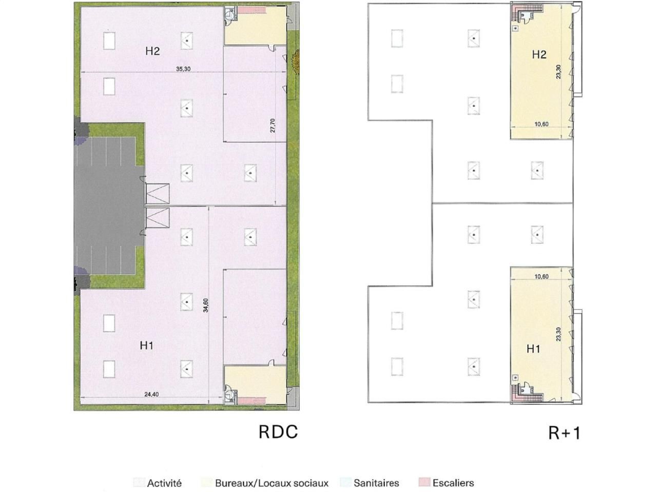Vente PME-PMI 2590 m² divisibles 95340 Persan