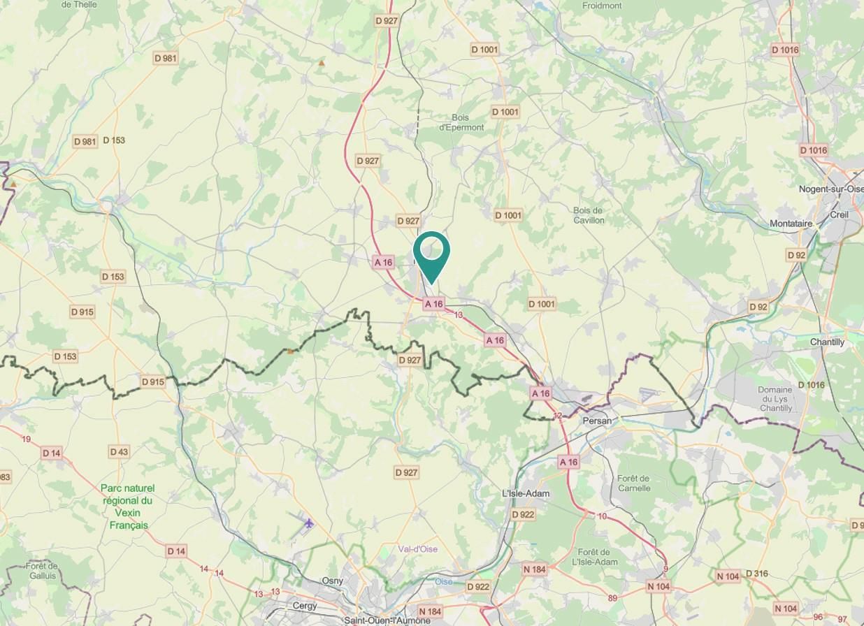 48815.34 m² pour ce autres en location à Méru