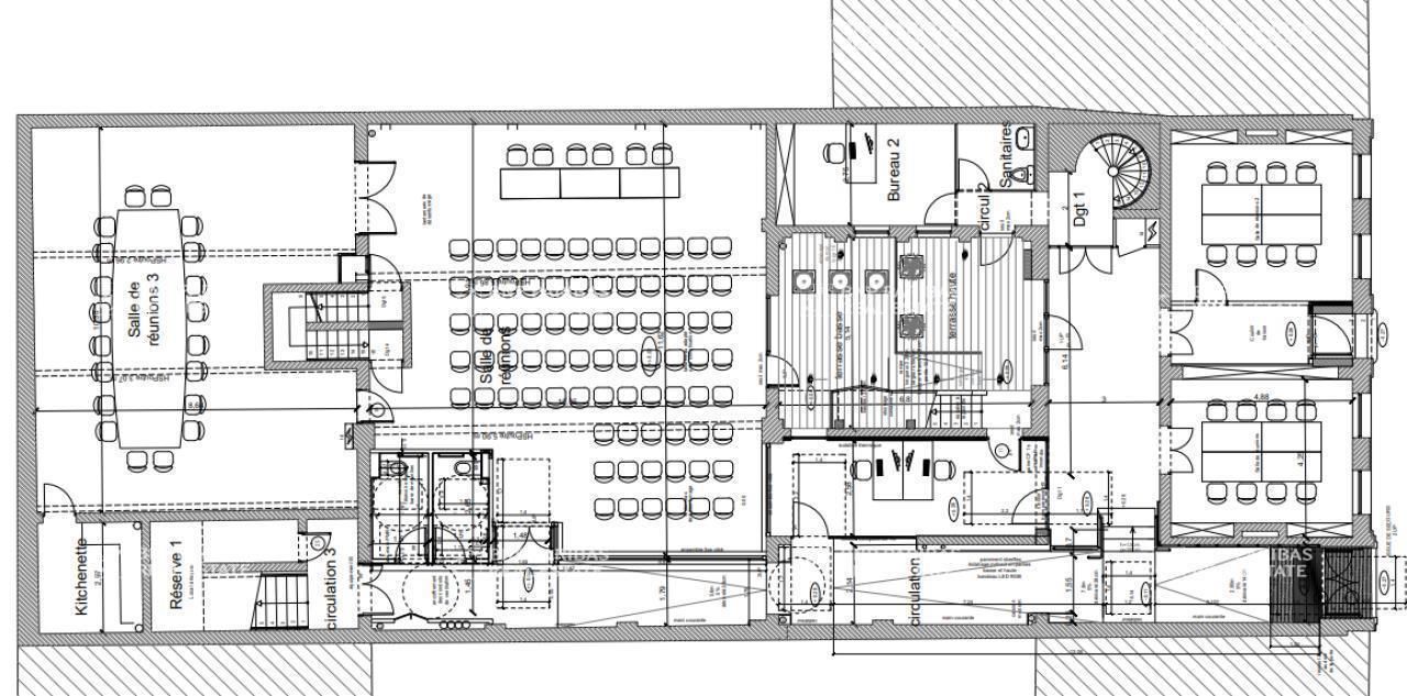 1160 m² pour ce bureaux en vente à Lille