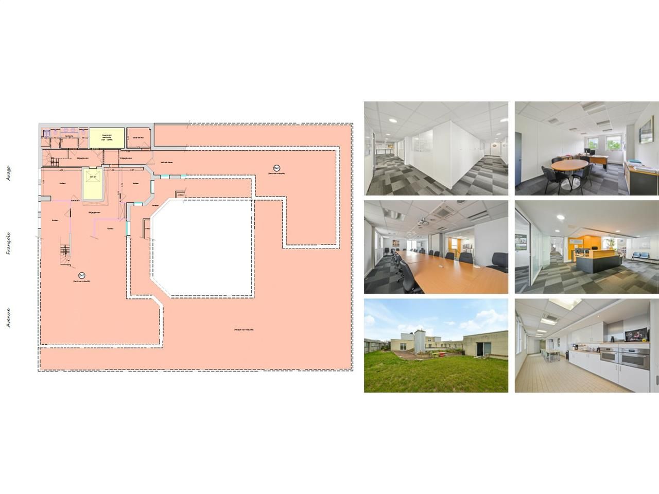 2034.7 m² pour ce bureaux en location à Nanterre
