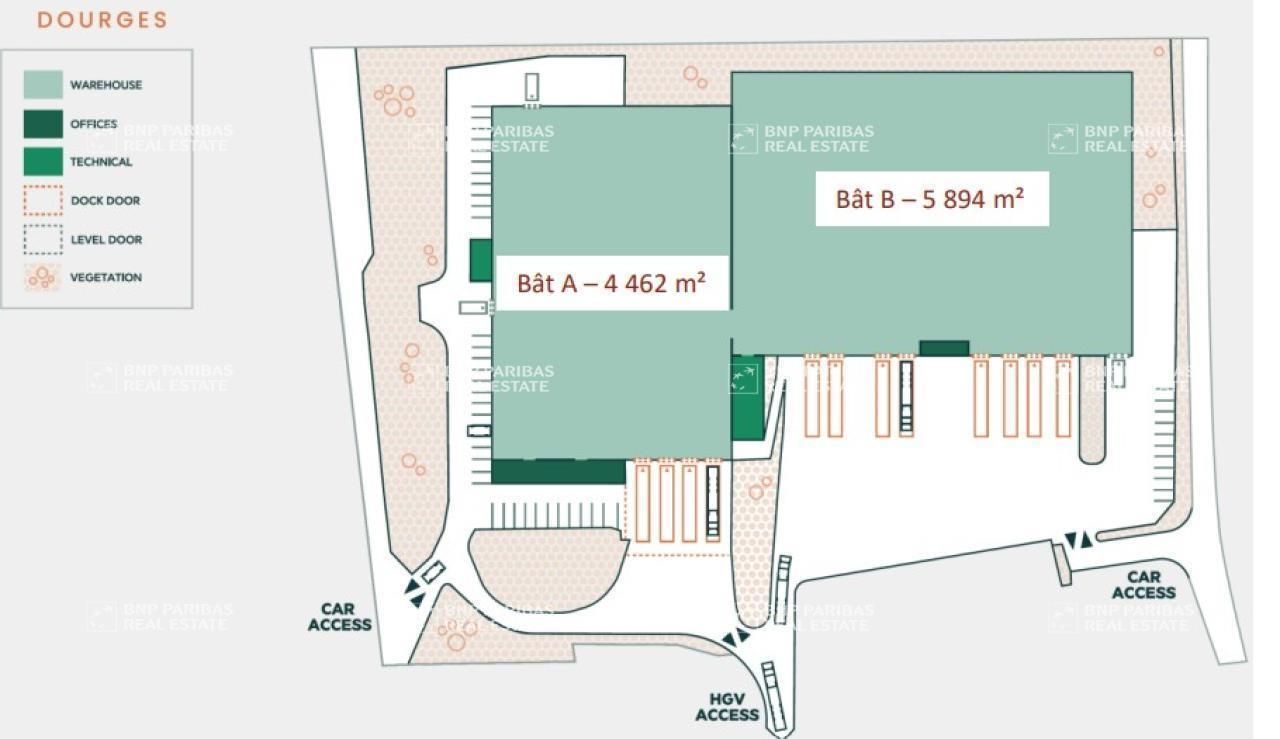 Location Activité 10356 m² divisibles 62119 Dourges