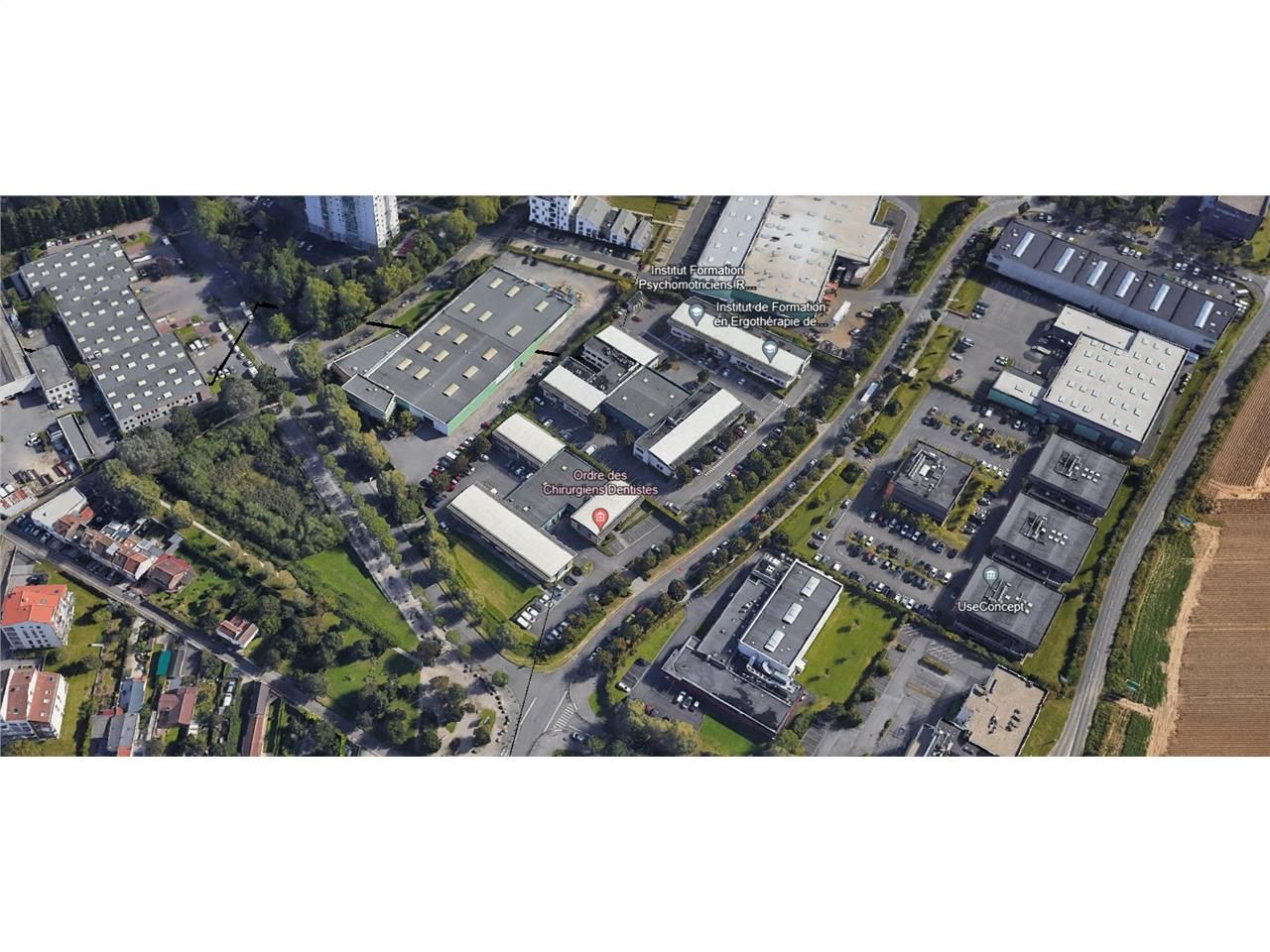 Vente Bureaux 482 m² non divisibles 59120 Loos