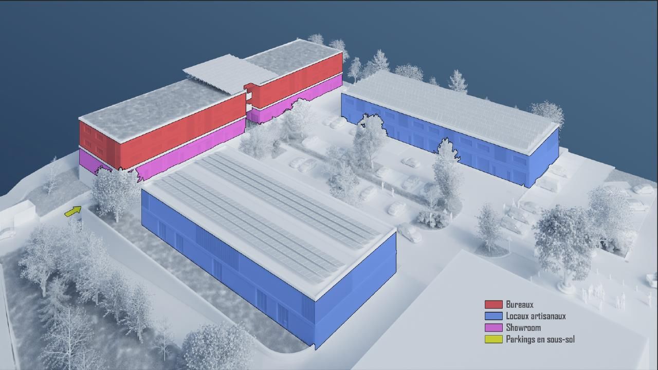 2936.49 m² pour ce activité en vente à Chambéry le haut