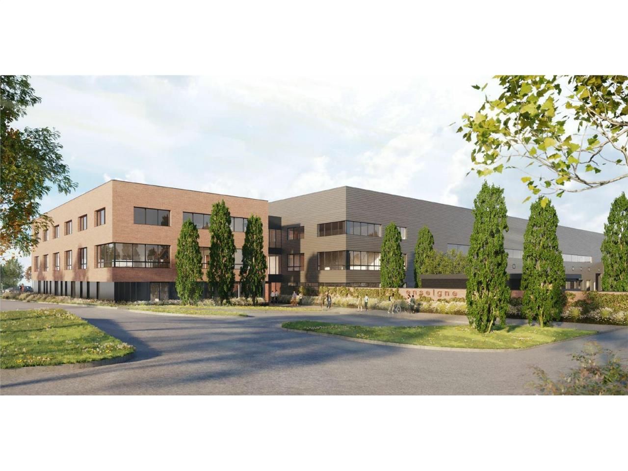 Location Entrepôts classe A 12602 m² non divisibles 01390 Mionnay