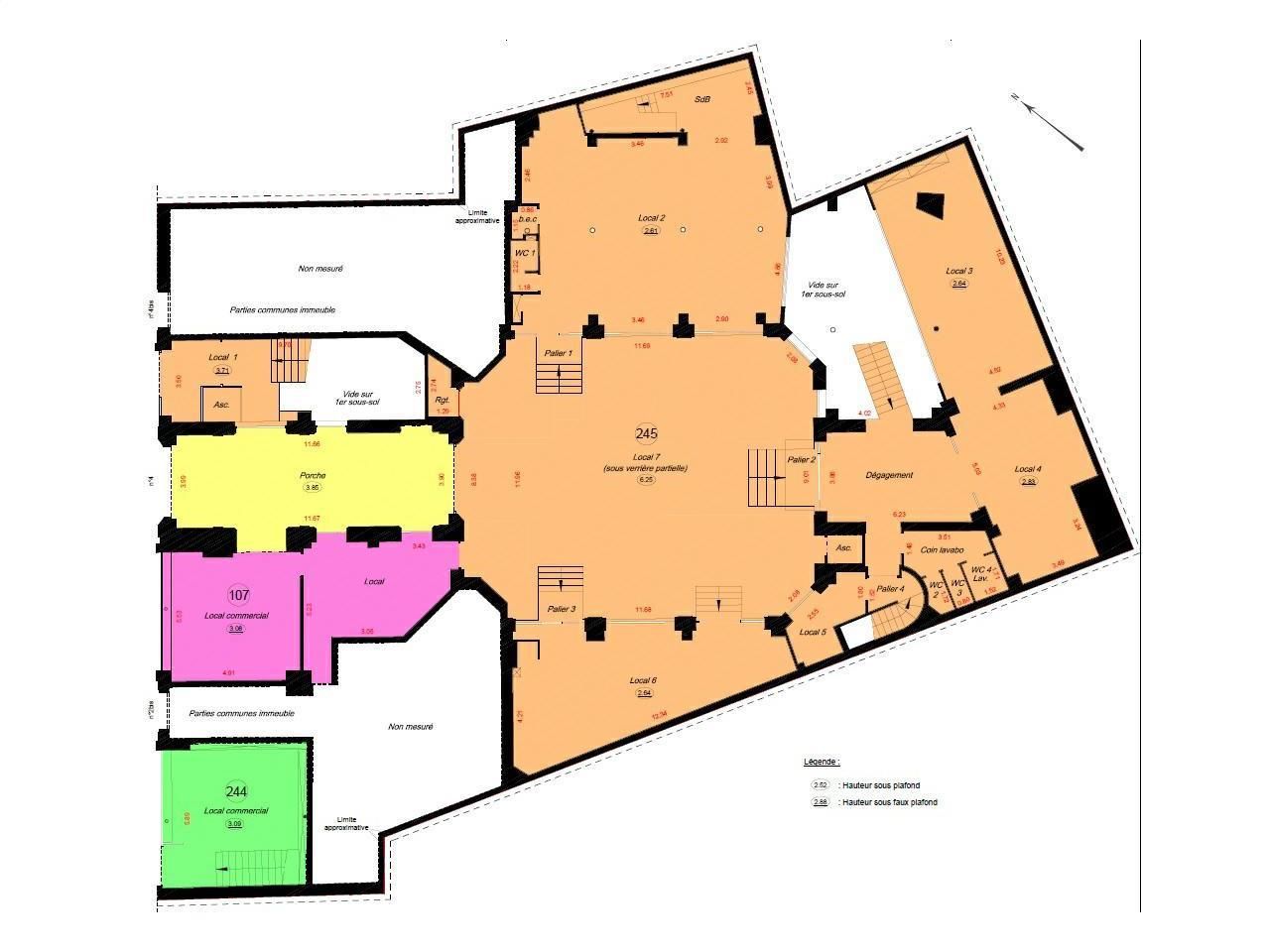1600 m² pour ce bureaux en location à Paris