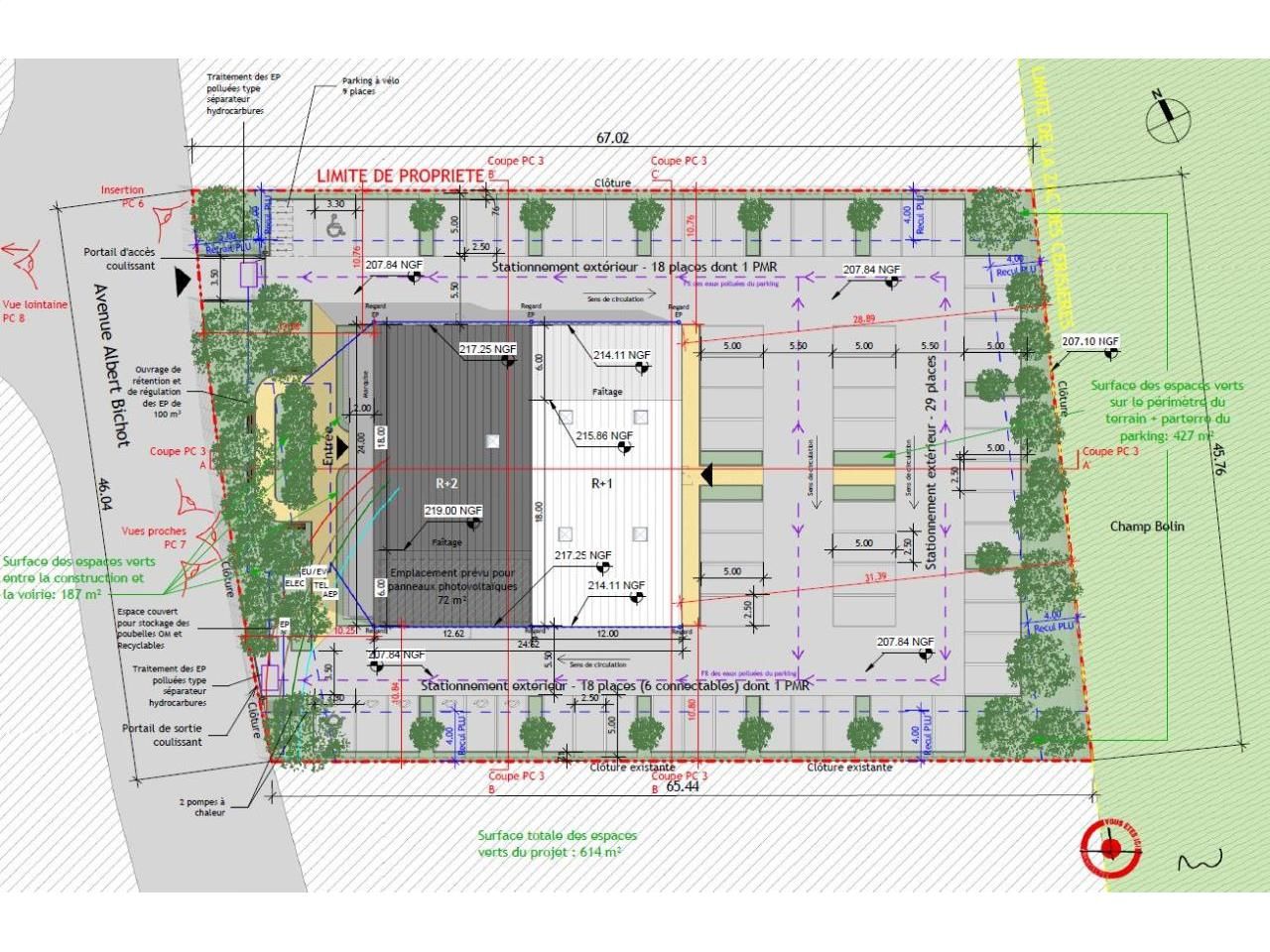 1348.8 m² pour ce bureaux en vente à Beaune