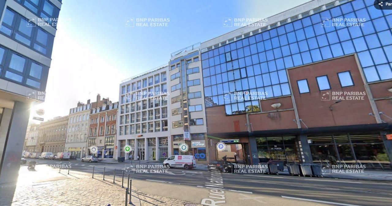 Vente Bureaux 124.26 m² non divisibles 59000 Lille