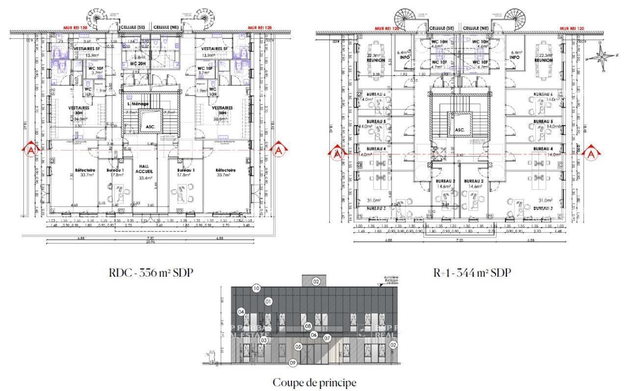 17703 m² pour cetentrepôts classe a en location à Fameck