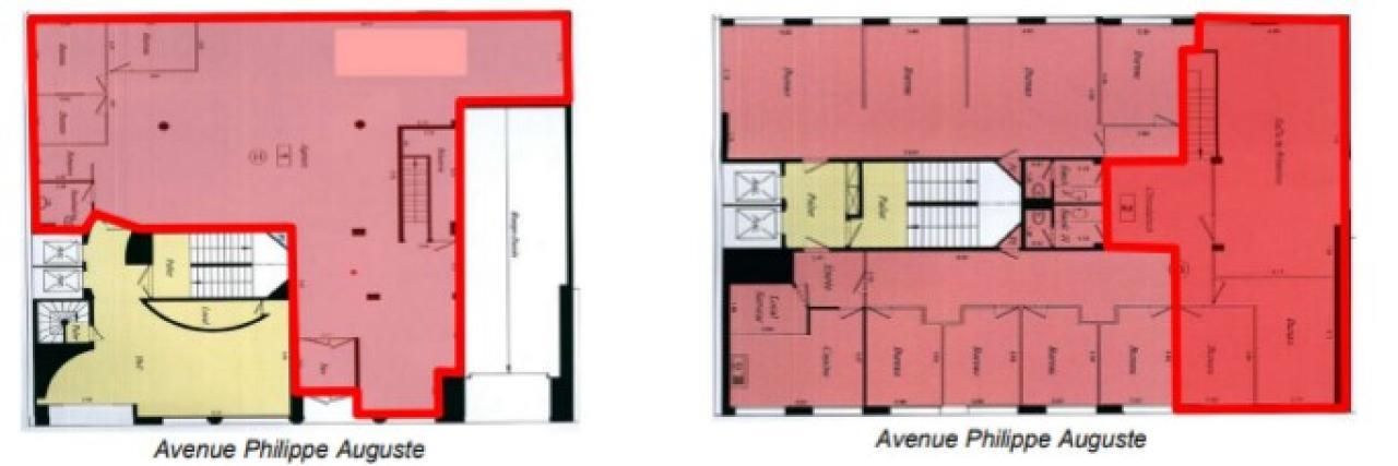 366 m² pour ce bureaux en location à Paris