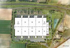 Location plateforme logistique Amiens - ZAC des Bornes du Temps II - A16