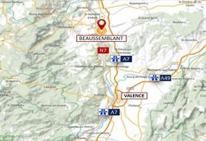 Entrepôt logistique Classe A à louer Beausemblant - Proche A7, RN7 et voies ferrées