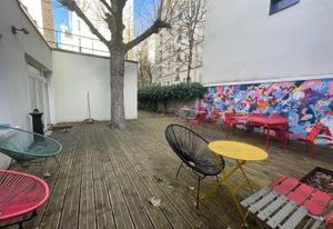 Location bureaux Paris 17 - Hôtel particulier avec cour et terrasses