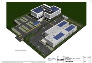 Vente bureaux neufs Carquefou, proche bus Ampère