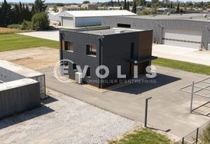 Location bureaux et terrain Arles - Accès poids lourds