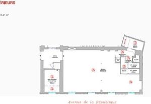 Bureaux à louer Paris 11 - Proximité Métro République et Place de la République