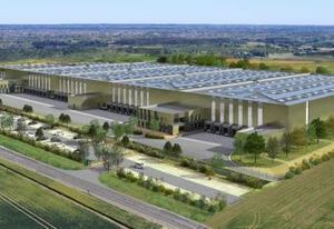 Location entrepôt neuf classe A Trangé - Proximité A11 et A81