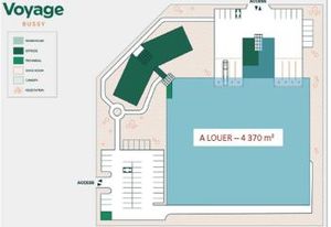 Location entrepôt Bussy-Saint-Georges - Proximité RER A et A4