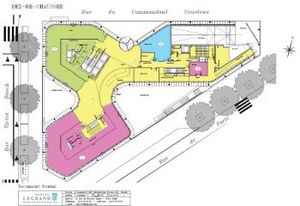 Location bureaux Massy - Quartier Atlantis, proche gare et transports
