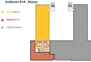 Location bureaux Massy - Proximité gare RER/TGV et aéroport Orly