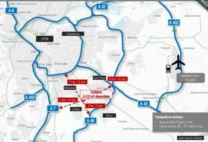 Locaux d'activité à louer Corbas - Proximité A46 et Rocade Est