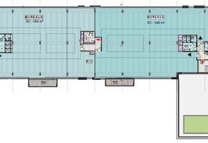 Bureaux neufs à vendre/ louer Lyon 8 Monplaisir - Métro D
