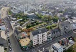 Vente site à réhabiliter Saint-Brieuc centre-ville, proche gare et bus