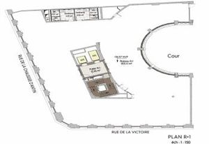 Location bureaux Paris 9 - Quartier Opéra-Trinité, immeuble haussmannien