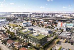 Location bureaux Meyzieu - Proche Groupama Stadium, autoroute et transports
