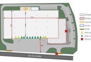 Locaux d'activité à louer Miribel - Proximité A42 et A46