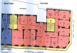 Location bureaux Paris 3 près métro Sébastien-Port Royal