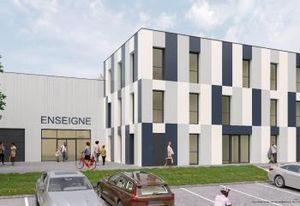Entrepôt bureaux à vendre Vannes - Proximité RN 165 et gare