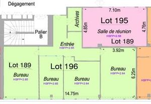 Location bureaux Bordeaux Caudéran - Proximité parkings