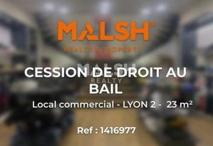 Local commercial à céder Lyon 2 - Quartier des Cordeliers