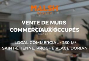 Local commercial à vendre Saint-Étienne centre-ville - proche gare