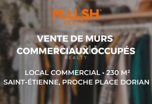 Local commercial à vendre Saint-Étienne centre-ville - proche gare