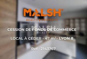 Local commercial restauration Lyon 8