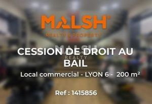 Location local commercial Lyon 6 - Secteur fréquenté