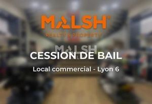Location local commercial Lyon 6 - Proche métro Masséna