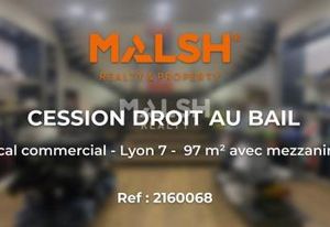 Location local commercial Lyon 7 - Quartier Gerland