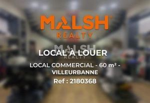 Location local commercial Lyon 6 - Rue Masséna