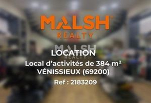 Local d'activité à louer Vénissieux - Proche périphérique et transports