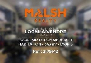 Local commercial à vendre - 343 m²