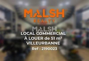 Location local commercial rue Inkermann Villeurbanne