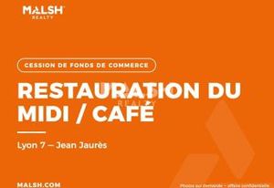 Restauration rapide à vendre Lyon 7
