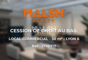Location local commercial Lyon 6 - Rue Duquesne