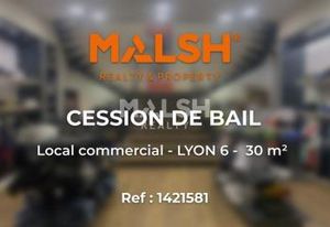 Location local commercial Lyon 6ème - Métro A