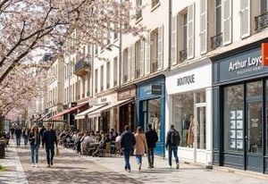 Vente 4 boutiques Oyonnax centre-ville