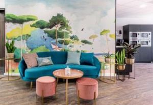 Location bureau Valbonne - Rez-de-chaussée dans site réhabilité