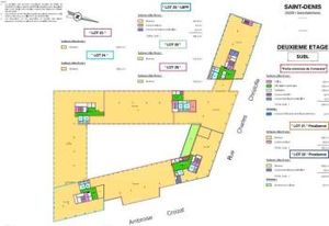 Location bureaux Saint-Denis - Proche métro Porte de Paris et autoroute A1